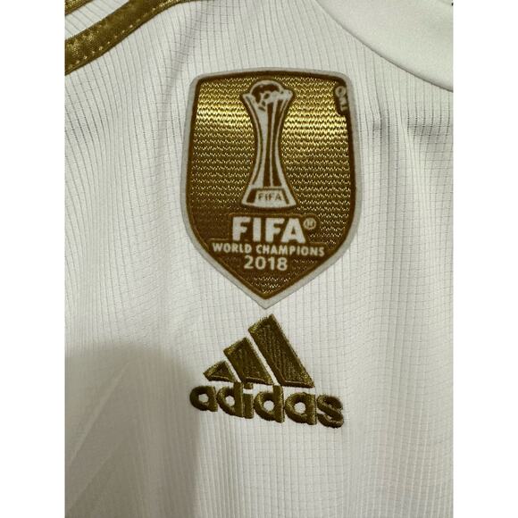 REAL MADRID 2019 2020 HOME FOOTBALL SHIRT SOCCER JERSEY ADIDAS DW4433 Sz S men - Picture 3 of 8